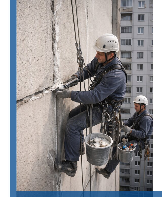 Утепление межпанельных швов в Подольске профессионально и надежно