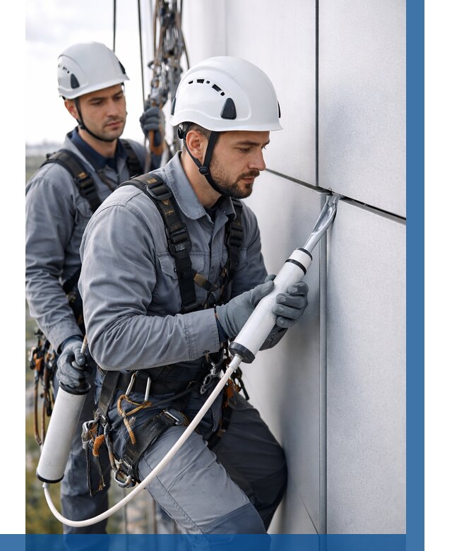 Герметизация швов вилатермом в Подольске от 625 р. | ВЫСОТНИК-Пдл