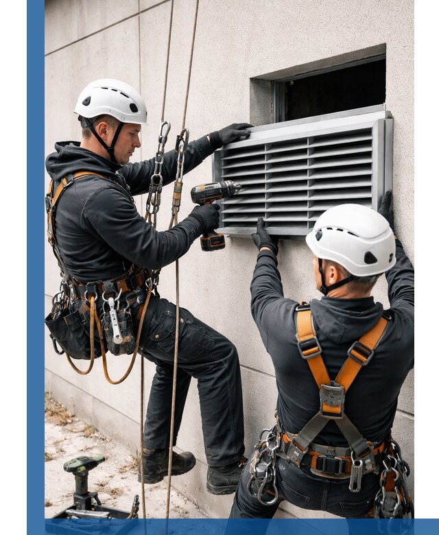 Монтаж вентиляционных решеток в Подольске профессиональный сервис