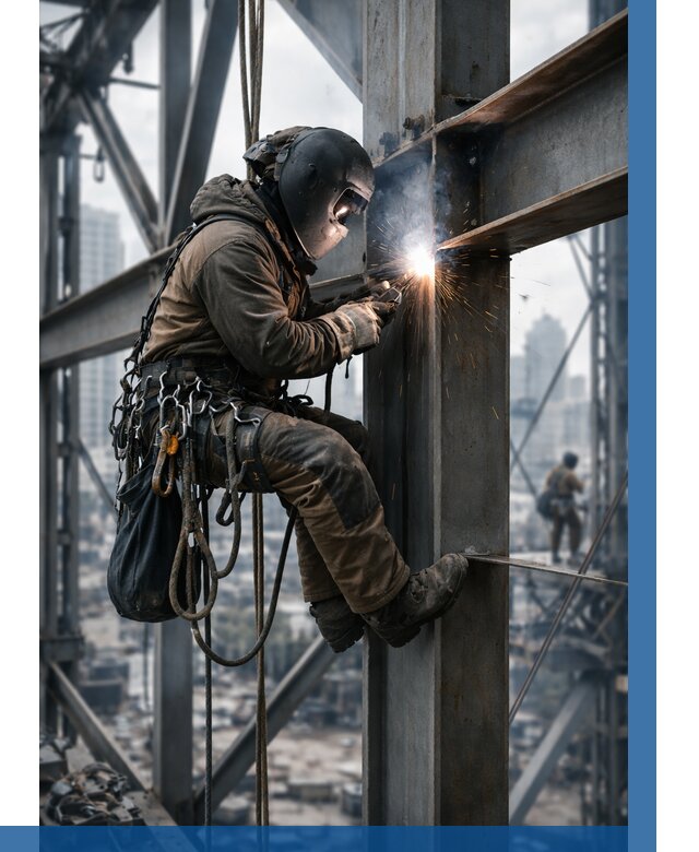 Высотные сварочные работы в Подольске от 3646 р. | ВЫСОТНИК-Пдл