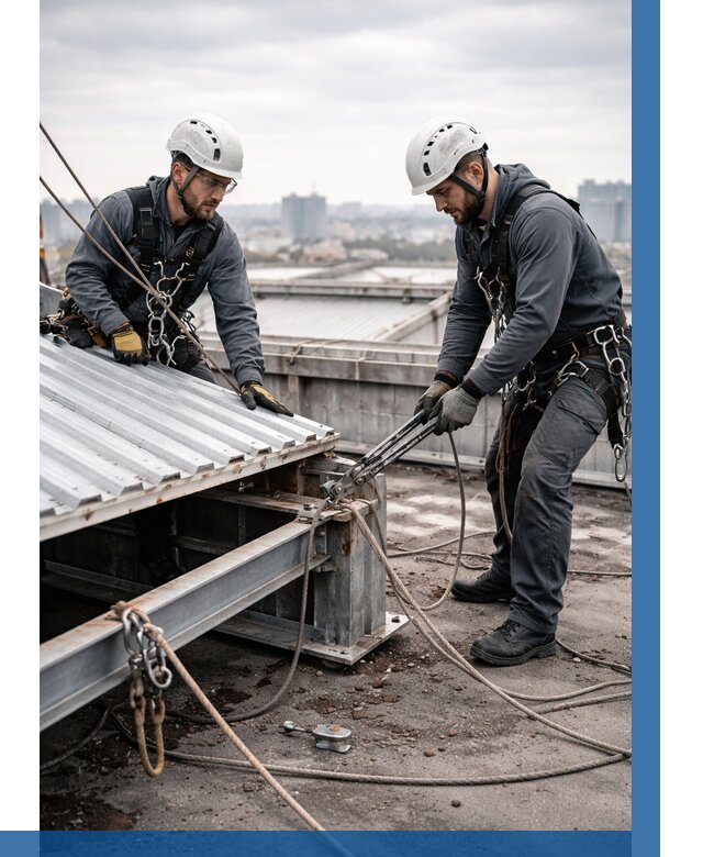 Демонтаж крышной установки в Подольске от 88553 р. | ВЫСОТНИК-Пдл