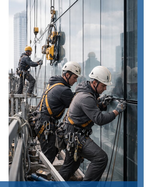 Структурное остекление фасадов в Подольске от 9897 р. | ВЫСОТНИК-Пдл