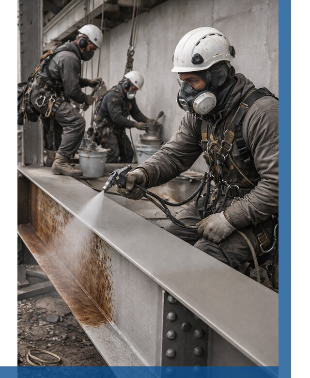 Антикоррозионная покраска металла в Подольске от 729 р. | ВЫСОТНИК-Пдл