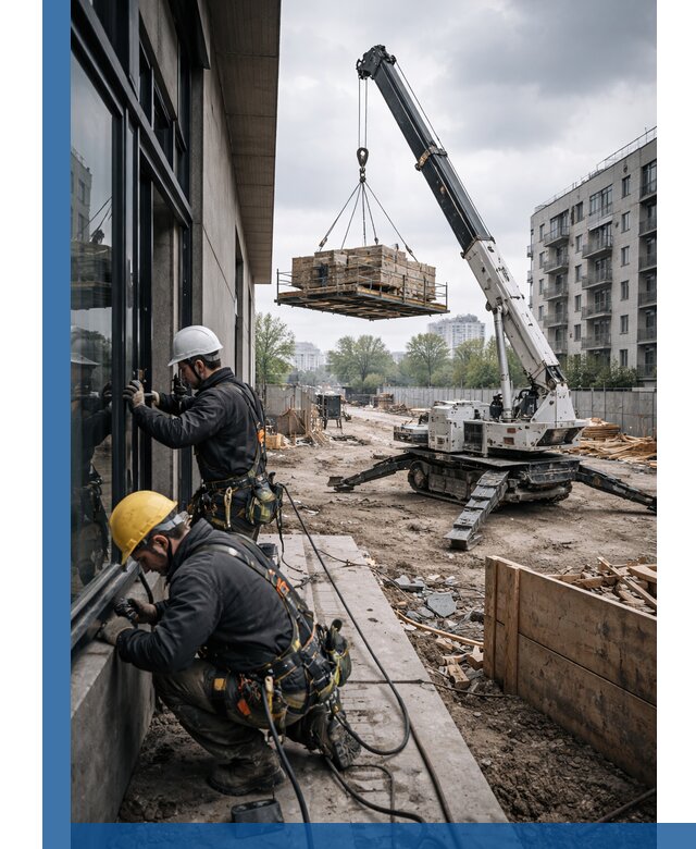 Аренда крана Пионер в Подольске для строительных работ