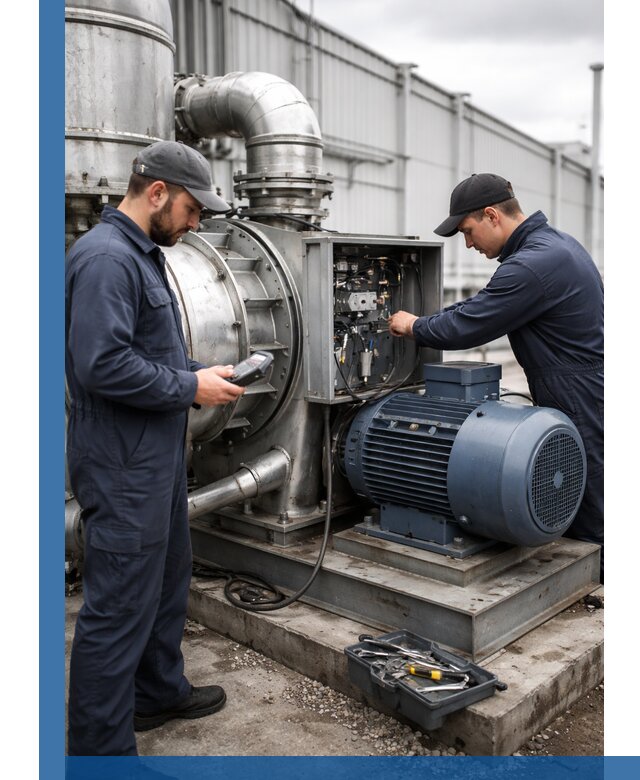 Техническое обслуживание промышленного оборудования в Подольске