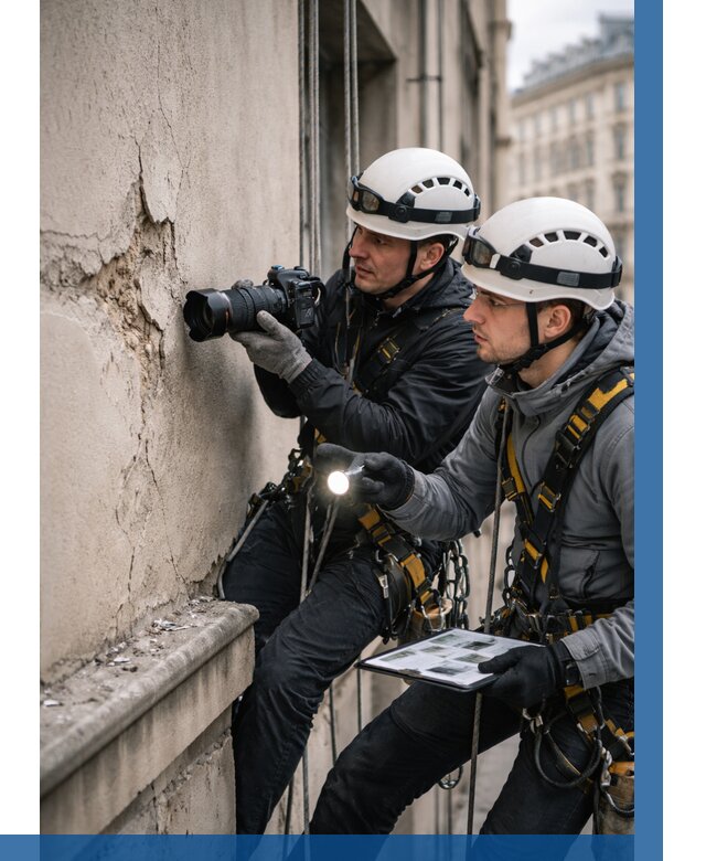 Фотофиксация дефектов фасада в Подольске от 4688 р. | ВЫСОТНИК-Пдл