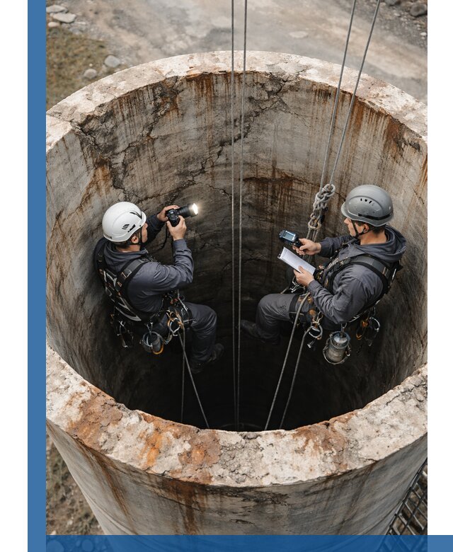 Обследование дымовой трубы: диагностика и оценка состояния в Подольске